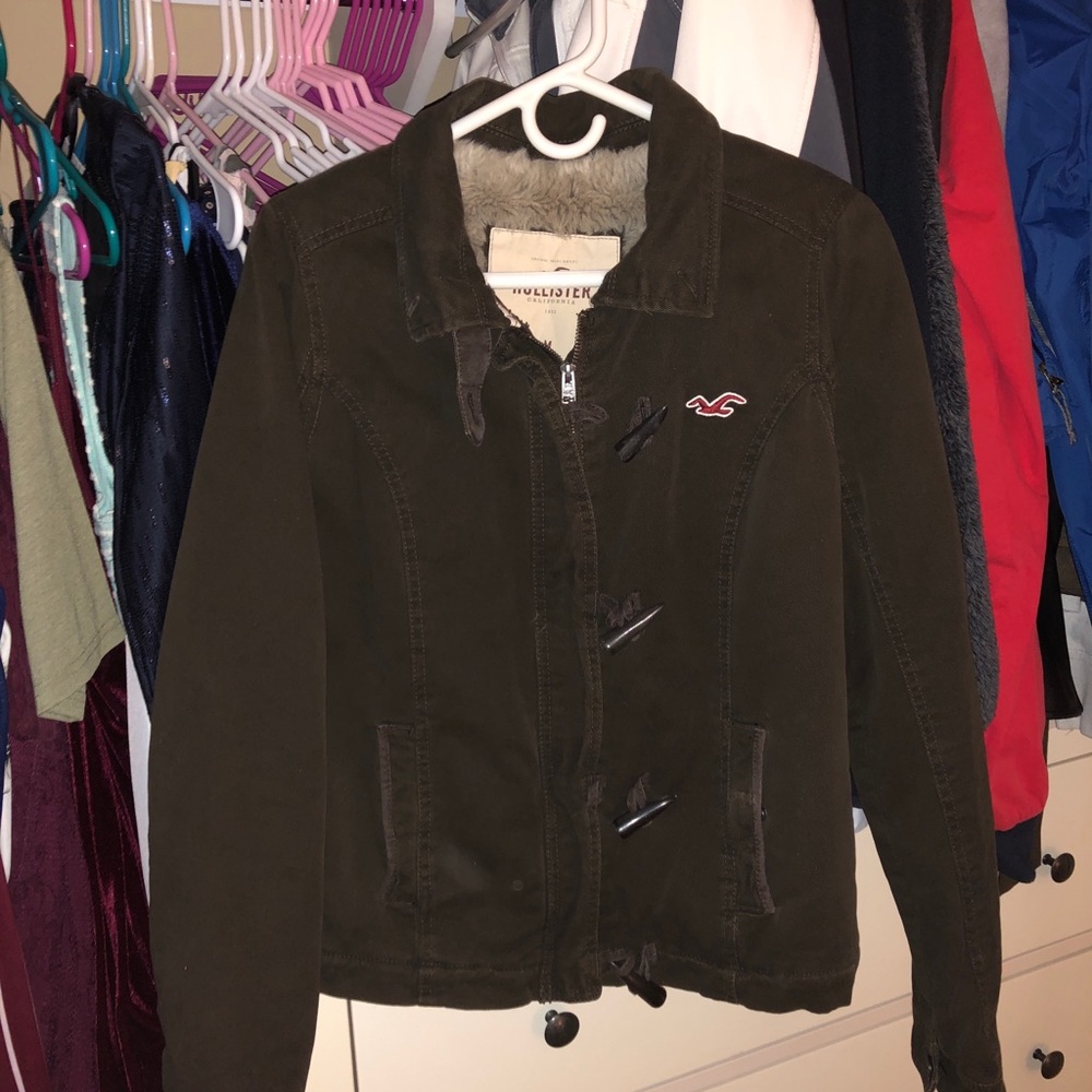 HOLLISTER FUR COAT